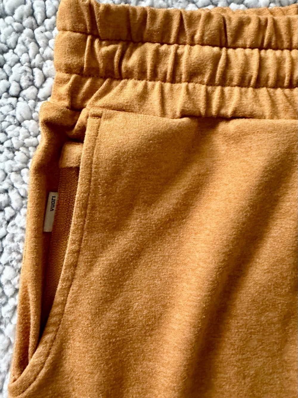Bundle! Vuori Halo - Women's Athletic Drawstring Shorts in Rust and Mustard - Picture 5 of 12